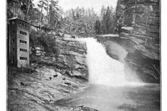 Tallulah Falls before the dam was built